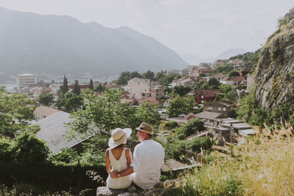 Above Kotor Old Town - Enjoying the Scenery