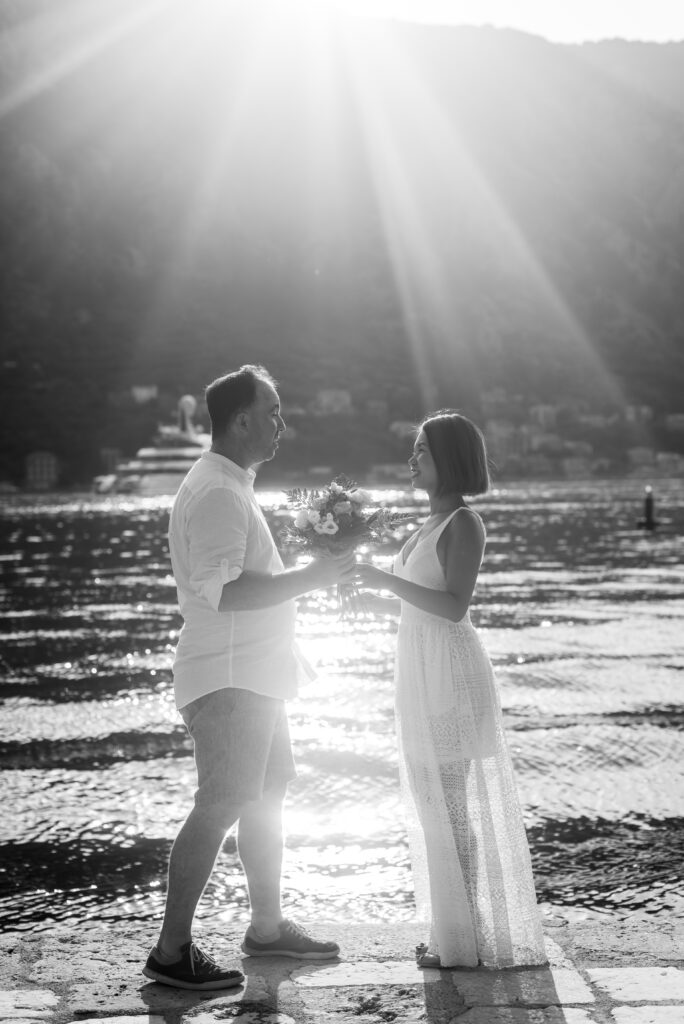 Kotor Harbour - Bathed in Sunlight